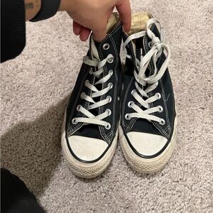 Black Converse High-Tops